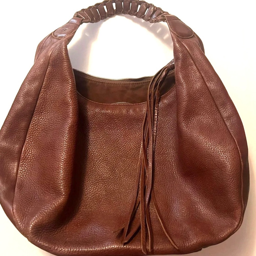 Banana Republic Brown Leather Hobo Handbag - Sale!